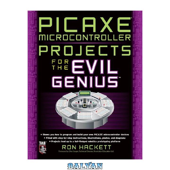 دانلود کتاب PICAXE Microcontroller Projects for the Evil Genius